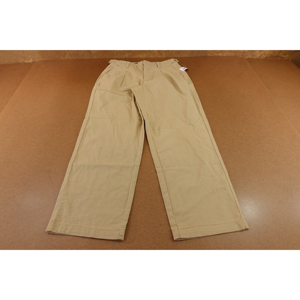 Old Navy Womens Size 4 Khaki High-Waisted Straight Leg Chino Ankle Pants NWT